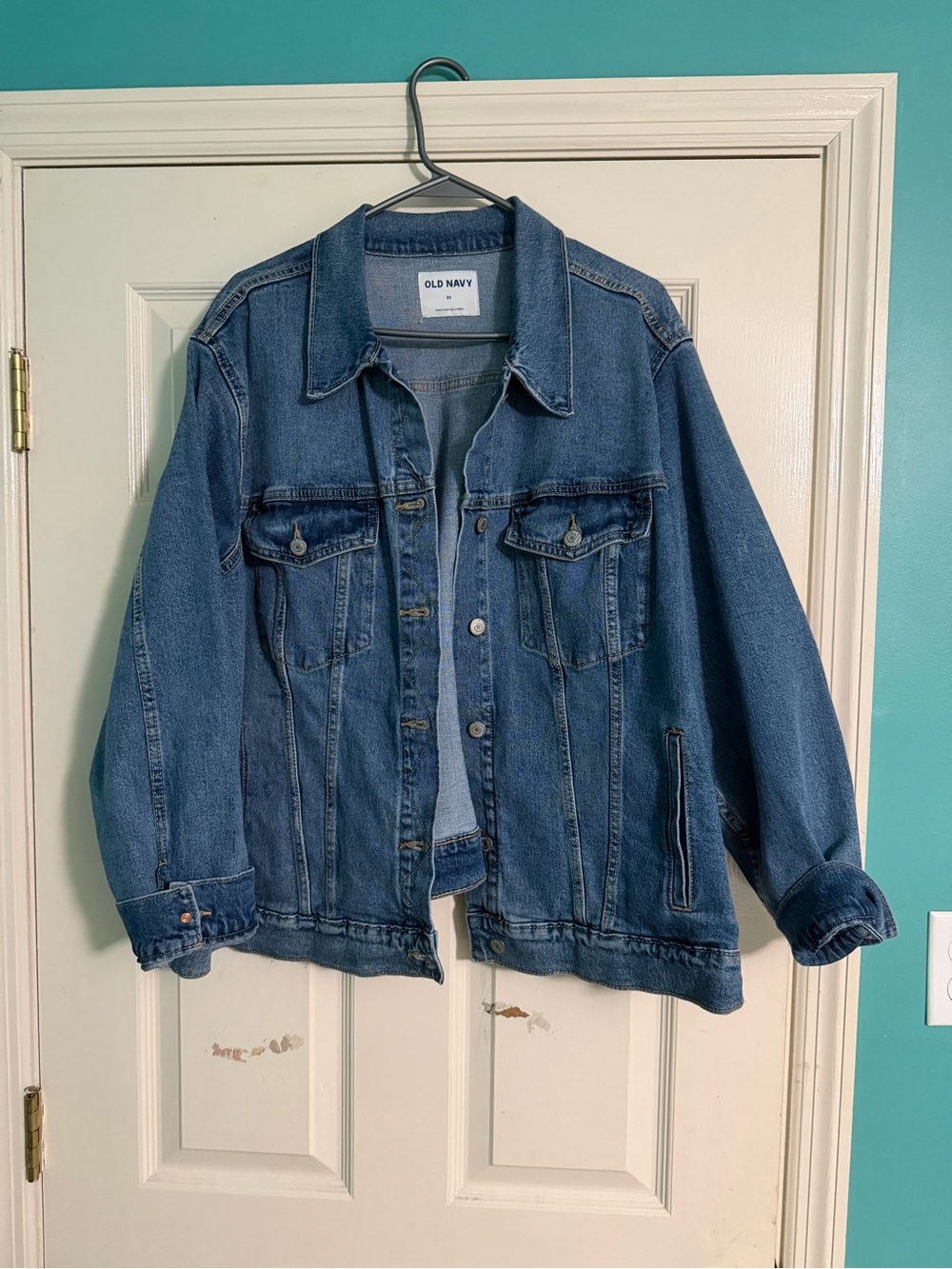 Old Navy Blue Denim Trucker Jacket